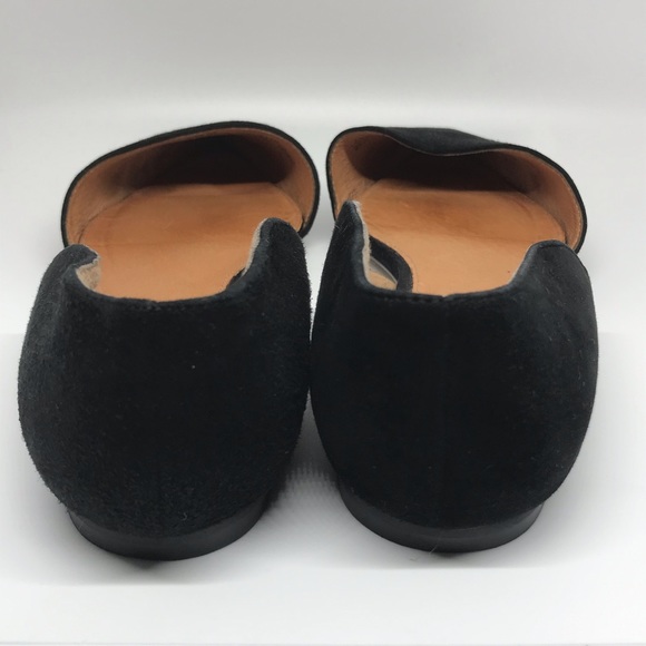 Halogen Maisy D’Orisay Black Suede Pointy Toe Flat - Picture 3 of 6